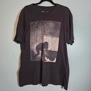 Affliction Los Angeles Live Fast Mens Graphic T-Shirt Black XL Fleur De Lis Logo